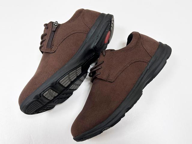  new goods * Descente DWS842DB[001]#22.5cm 4E# suede style dark brown #11000 jpy # walking shoes #JOYTOP PLUS DESCENTE