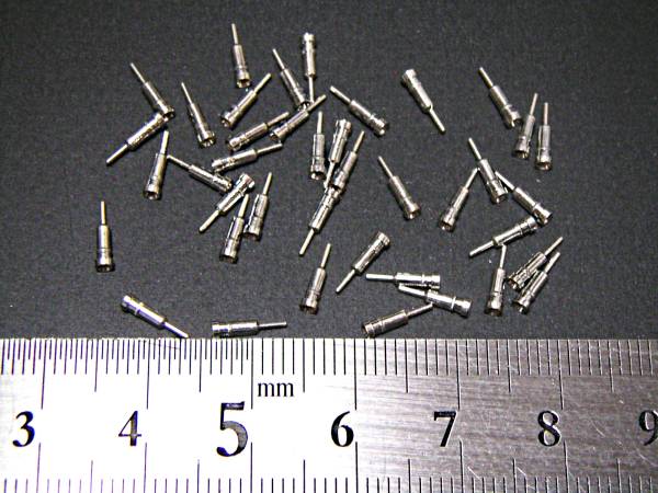 [ prompt decision ]ti tail up parts metal pin 40 piece t