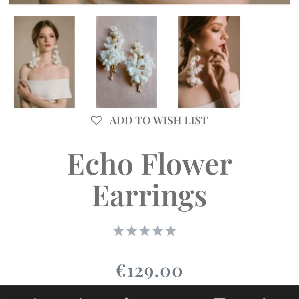 DECOLOVE Echo Flower Earrings