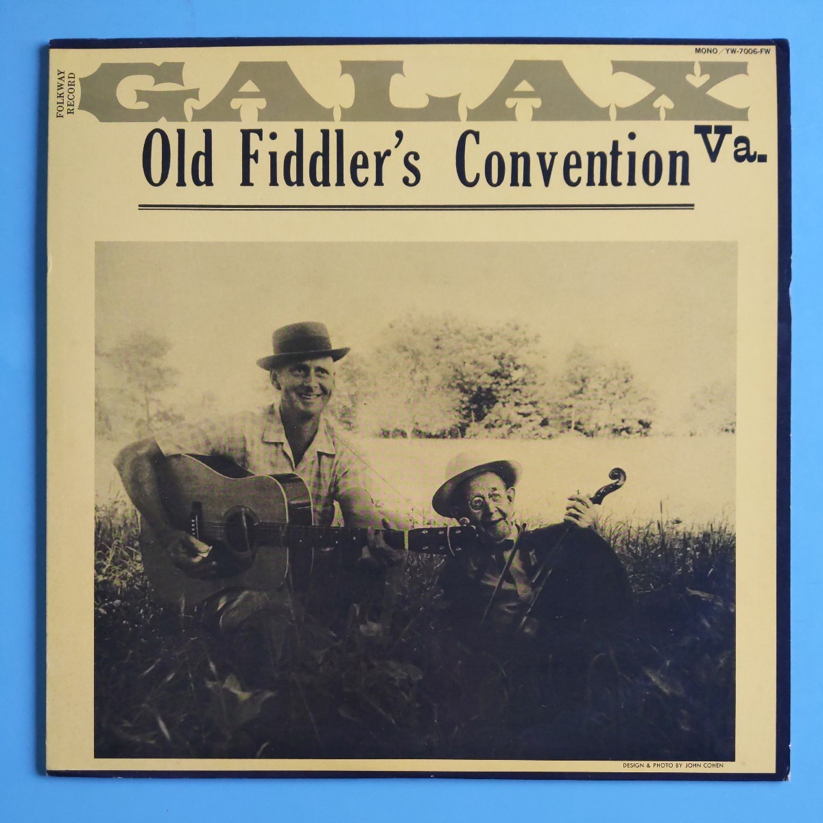 【美盤/試聴済LP】V.A.『GALAX Old Fiddler's Convention』フォークウェイズ・ブルーグラス/オールド・タイム・シリーズ⑥_画像1