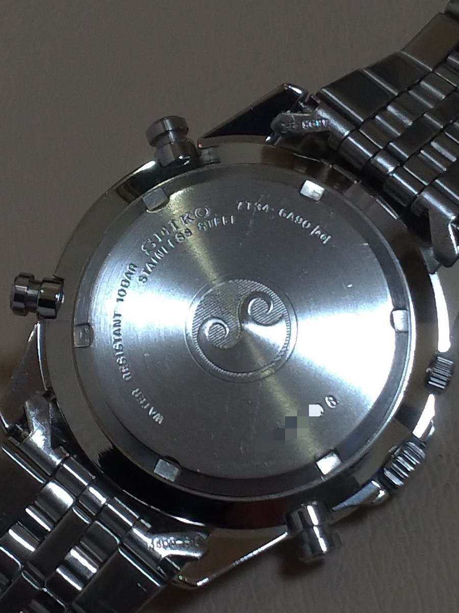 希少!SEIKO セイコー フライトマスター SQ 100m 4つ目クロノグラフ
