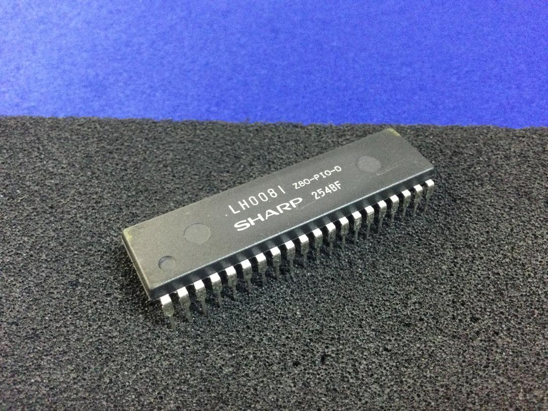 LH0081-Z80-PIO-D【即決即送】シャープ Z80 PIO パラレル I/O コントローラ [AZT11-22-21/284672M] Sharp Z80 Parallel I/O Controller１個_画像3