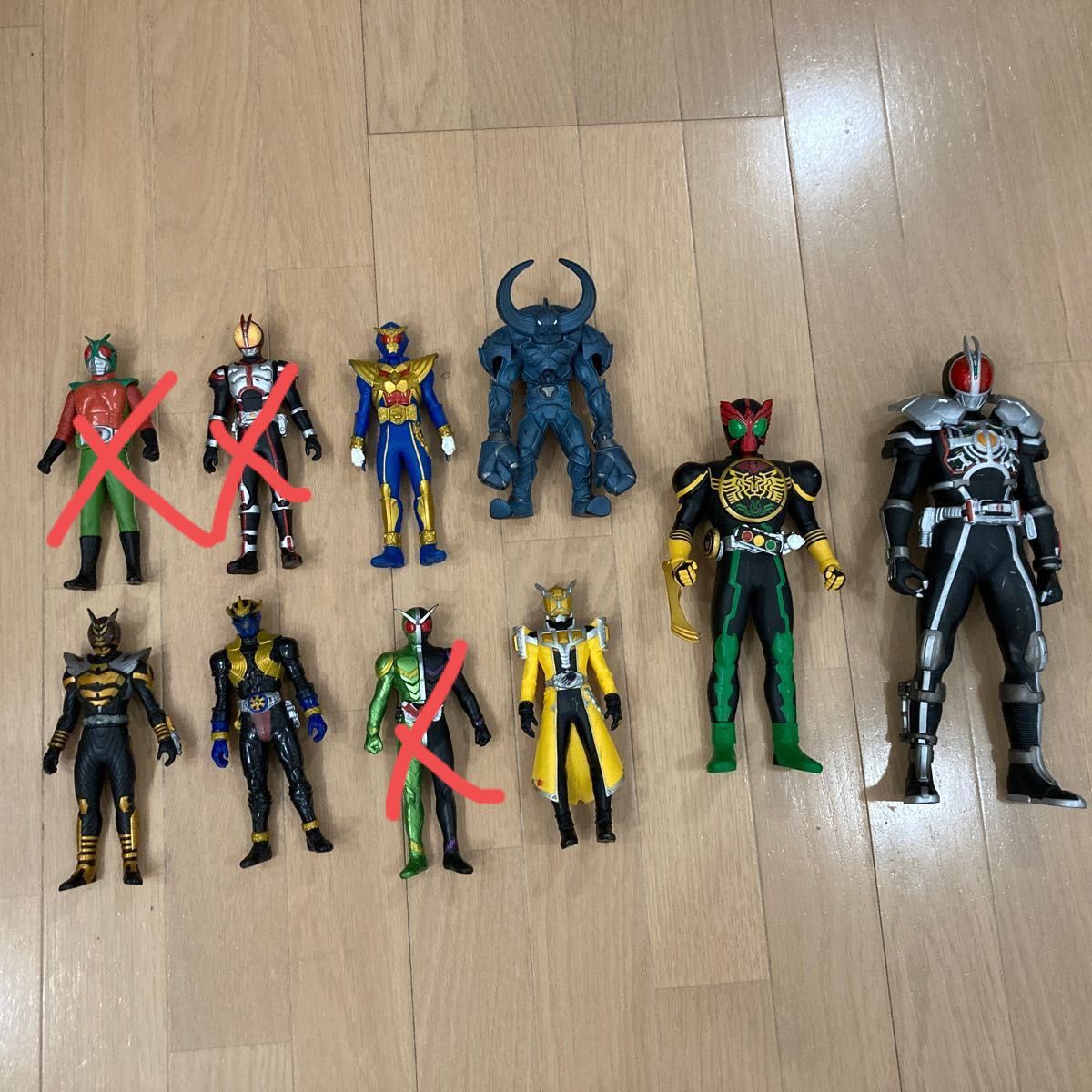 びっくらたまご　仮面ライダー　W  カブト　ファイブ