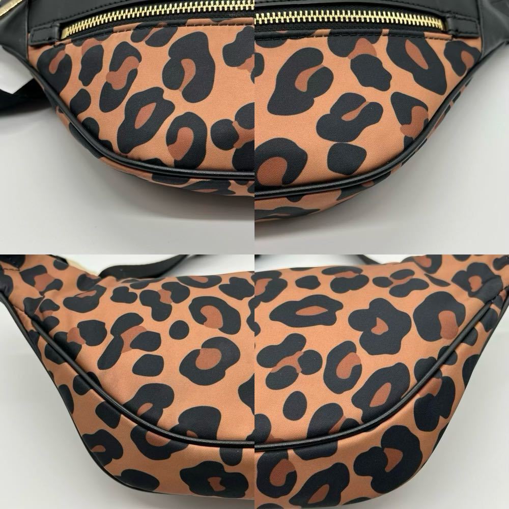 [ прекрасный товар ]MICHAELKORS Michael Kors Leopard леопардовый рисунок сумка-пояс поясная сумка one сумка на плечо сумка "body" EE100803