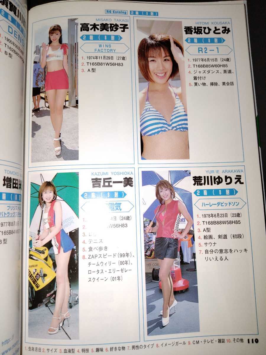 Yahoo!オークション - レースクイーン年鑑2001 レースクィーン Yahoo!オークション - レースクイーン年鑑2001 レースクィーン