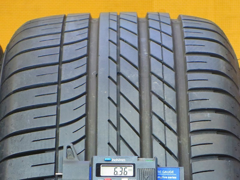 超美品 バリ溝【WORK シュヴァートSG2 2021年製グッドイヤーF1SUV 245/45R20】20インチ 8.5J+38 PCD114.3-5H ハリアー エクストレイル RAV4の画像9