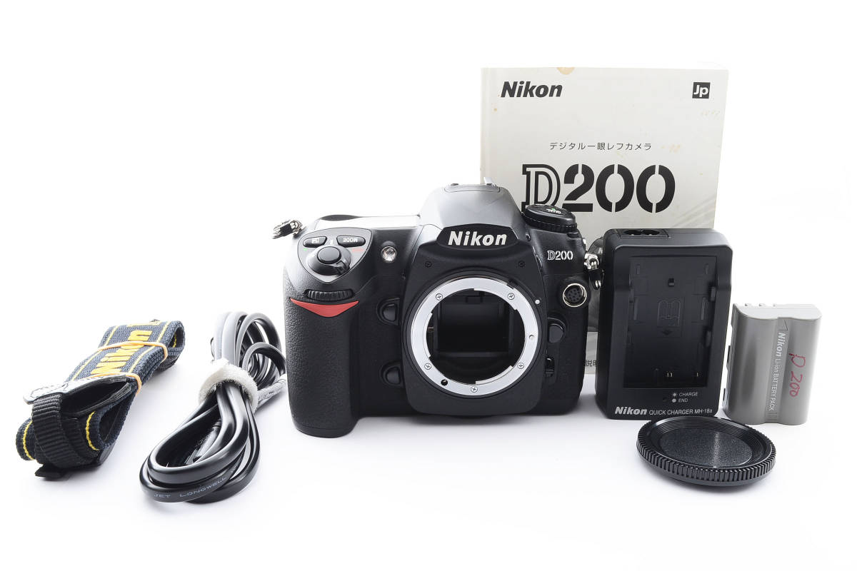 数々のアワードを受賞】 【ジャンク】Nikon ニコン D200 ボディ