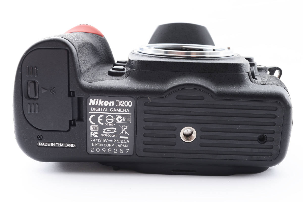【ジャンク】Nikon ニコン D200 ボディ シャッター数8195：1954675_画像7