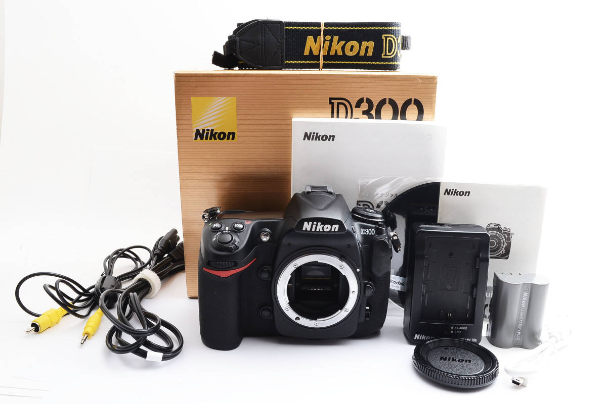 安心発送】 Nikon シャッター数14751：1957947 ボディ D300 ニコン