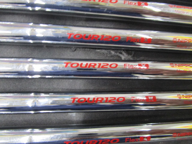 モーダス ツアー 120 Xフレックス ７本セット 5-PW MODUS3 TOUR 120 X