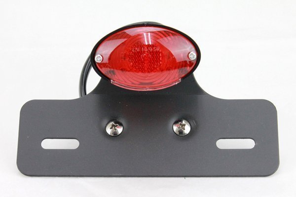 LEDテールランプ/ナンバーステー 黒/赤 FTR223 GB250 スティード400 シャドウ400 モンキー ゴリラ Vツインマグナ エイプ50 グロムの画像7