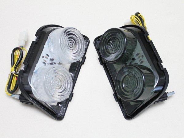 新品 NSR250R CBR250RR CBR400RR ウインカー付 クリア LEDテールランプ NC23 NC29 MC28 MC21 MC22 MC19_画像6