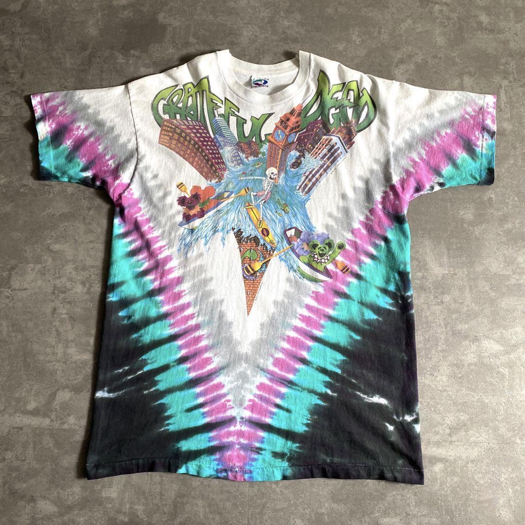 90s ビンテージ USA製 1992 GRATEFUL DEAD LIQUID BLUE タイダイ T