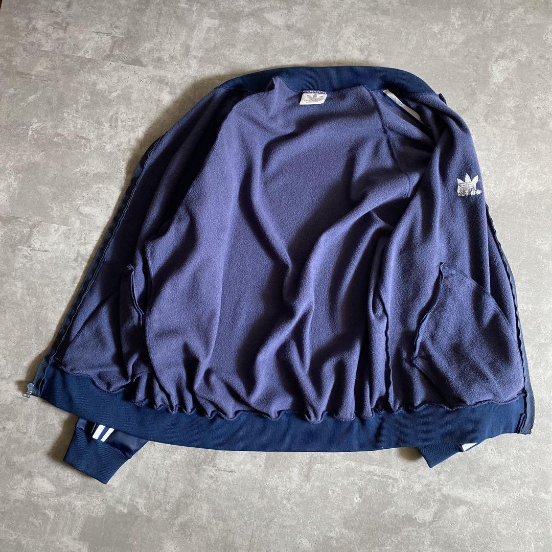 ネイビー×ホワイト 80s ビンテージ USA製 adidas アディダス ネイビー×ホワイト 80s ビンテージ USA製 adidas アディダス