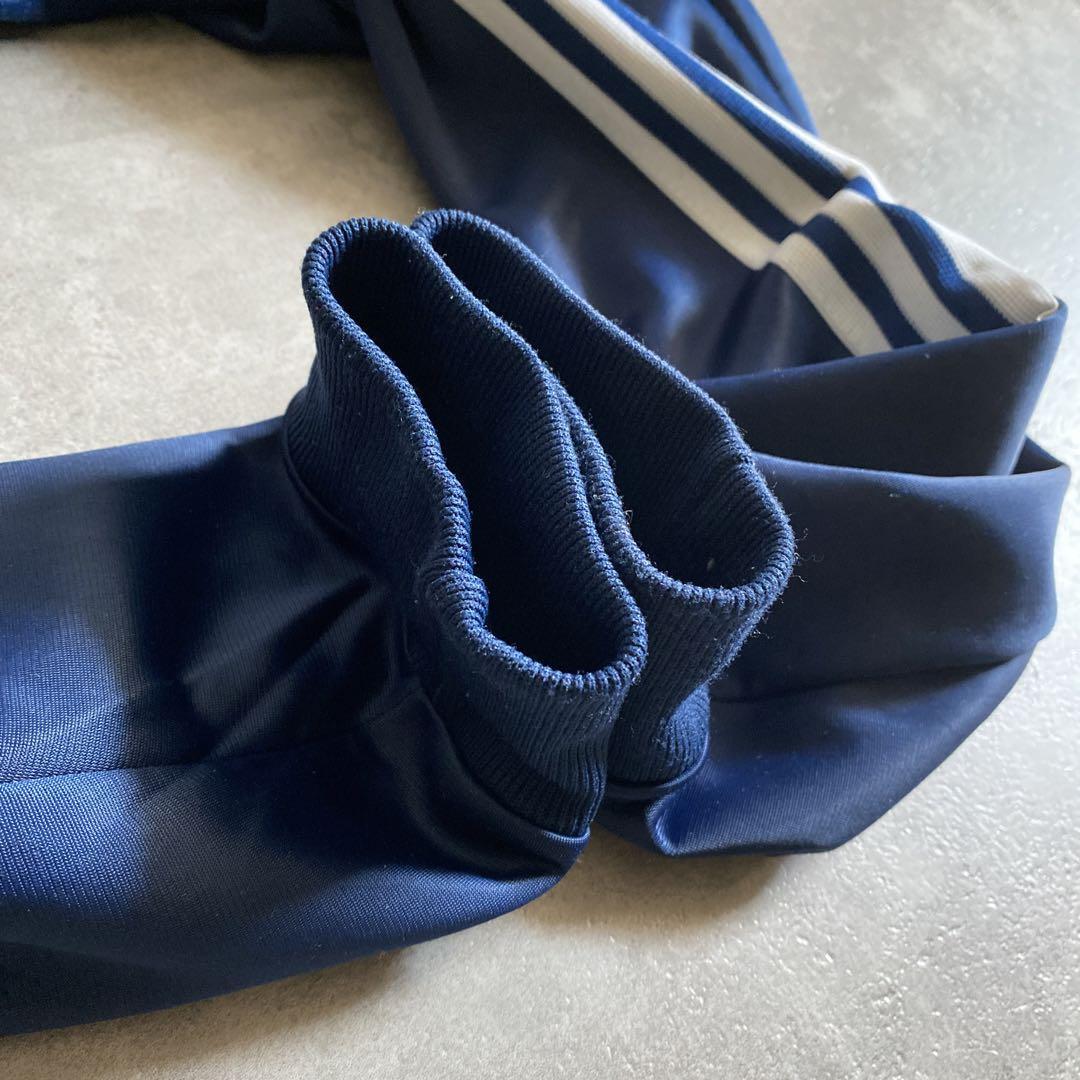 ネイビー×ホワイト 80s ビンテージ USA製 adidas アディダス ネイビー×ホワイト 80s ビンテージ USA製 adidas アディダス