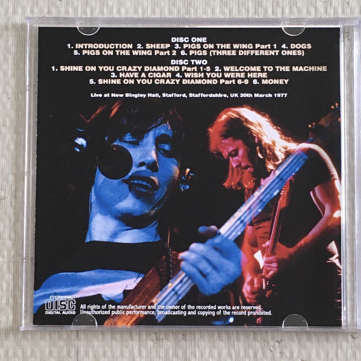 レアロックCD Pink Floyd “3rd Night In Stafford” 2CD 日本盤_画像2