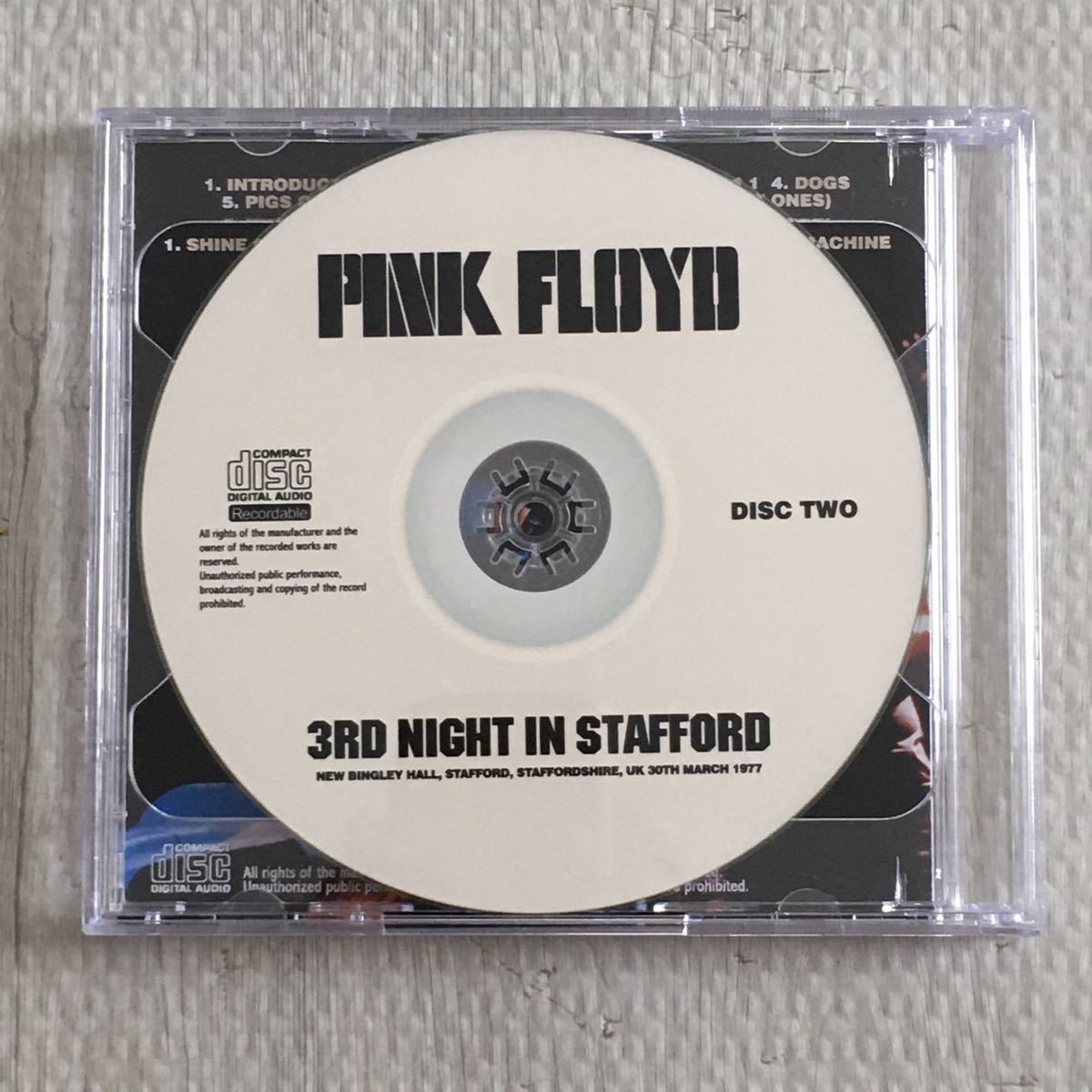 レアロックCD Pink Floyd “3rd Night In Stafford” 2CD 日本盤_画像4