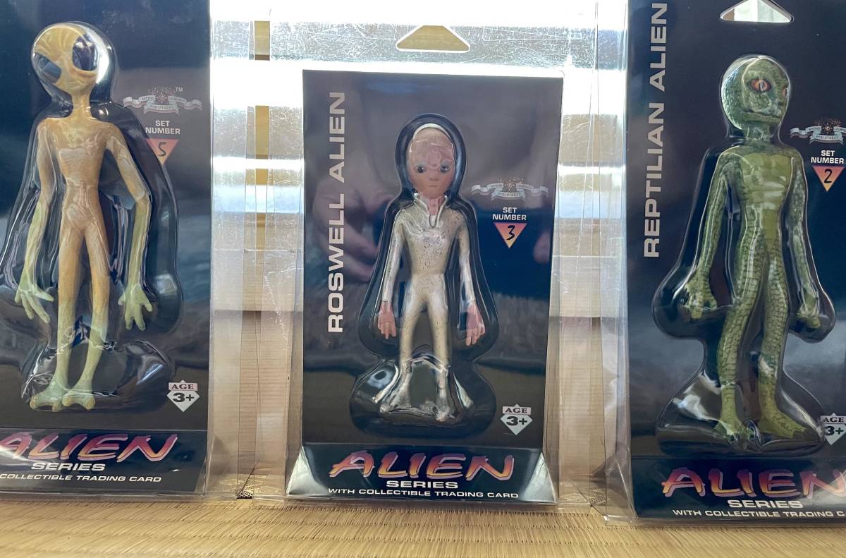  редкость 1996 SHADOW BOX ALIEN 10 вид полный комплект COMPLETE SET фигурка SHADOWBOX *****