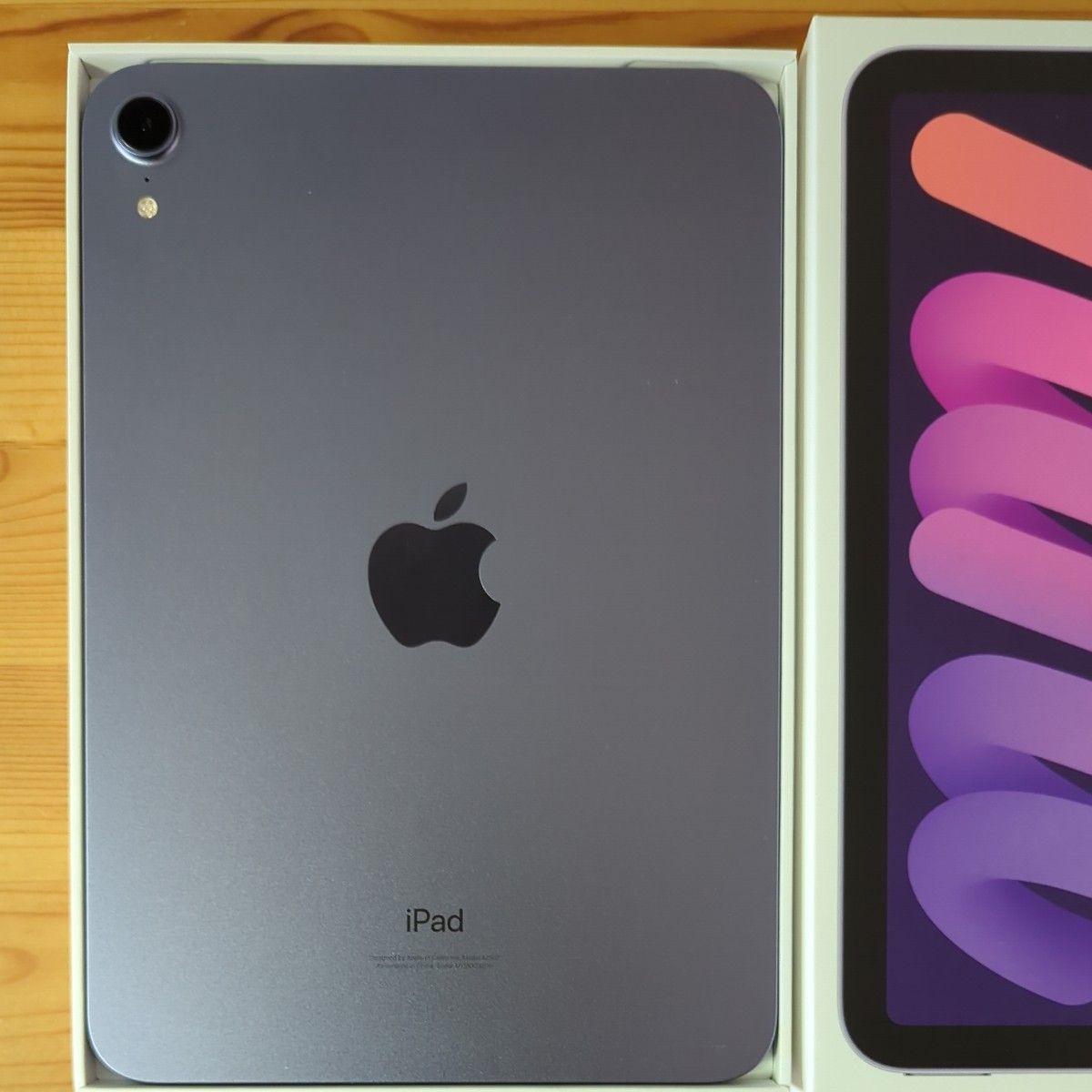 iPad mini Wi-Fi 64GB 第6世代 パープル 2021年モデル 画面スレあり バッテリー100%
