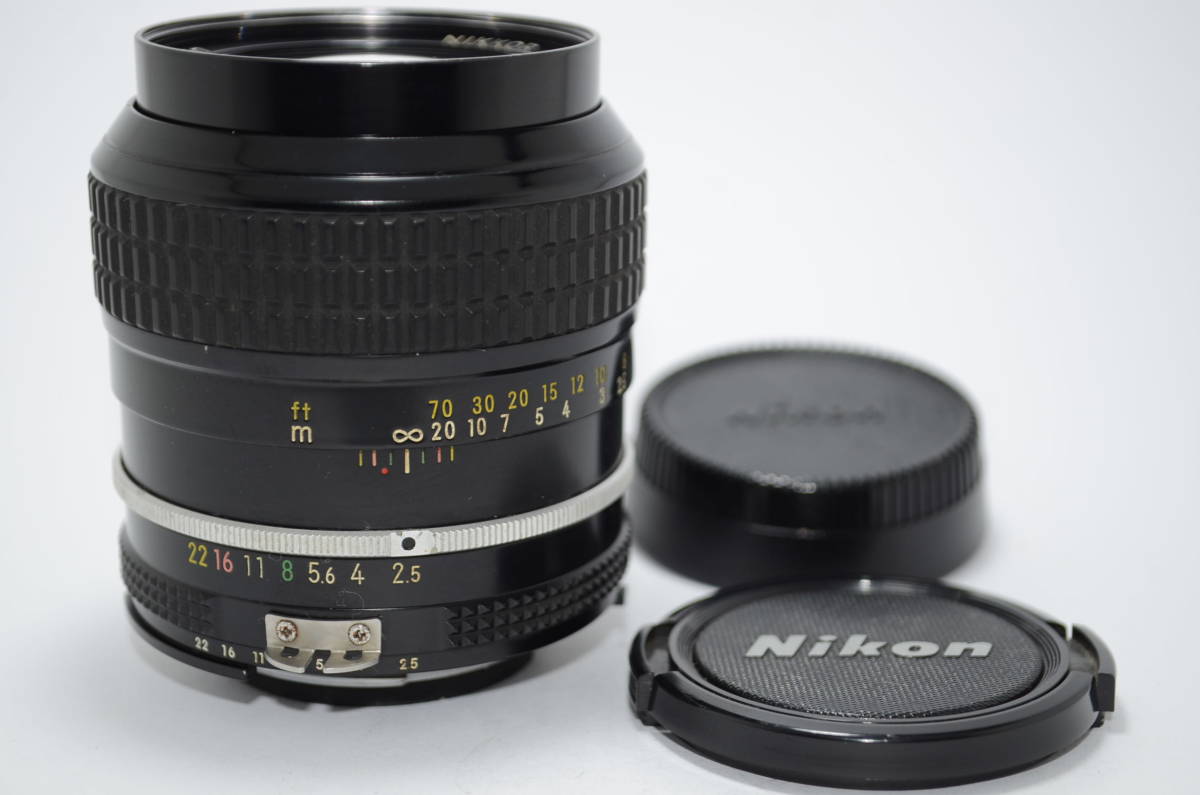 激安 【外観並級】Nikon Ai NIKKOR 105mm F2.5 ニコン #t6825 ニコン