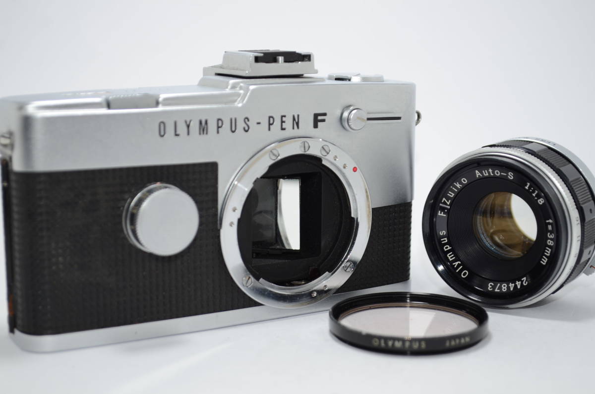 【外観並級】OLYMPUS PEN FT F.ZUIKO Auto-S 38mm F1.8 オリンパス　#s1613