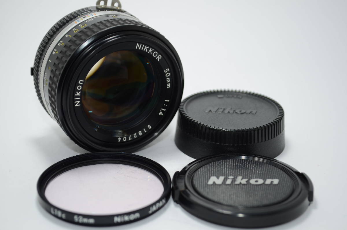 登場! 【外観特上級】Nikon ニコン #t6699 F1.4 50mm NIKKOR Ai-S