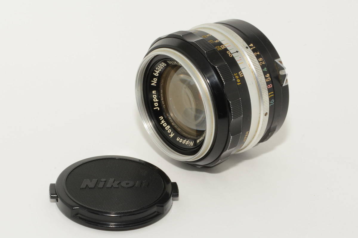 メーカー直売】 【外観特上級】Nikon NIKKOR-S Auto 50mm F1.4 ニコン