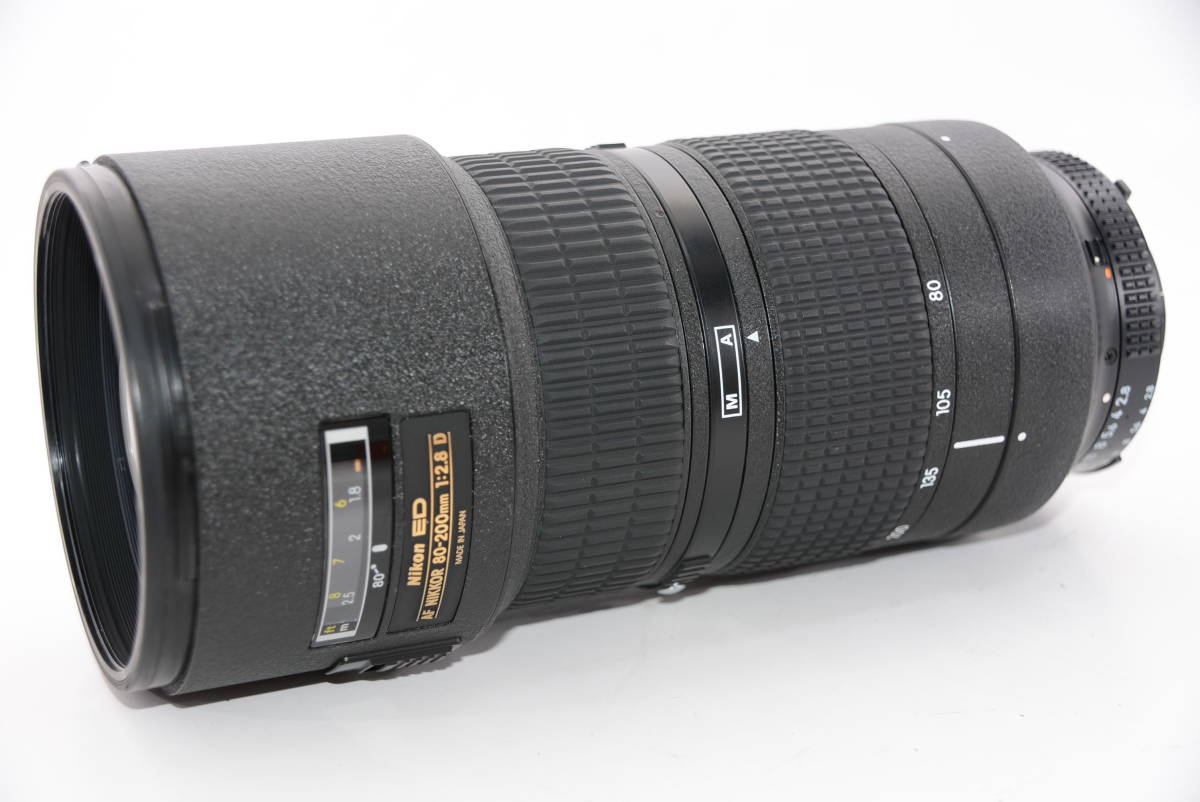 おまけ付】 【外観特上級】Nikon ニコン AF Nikkor 80-200mm 2.8 ED