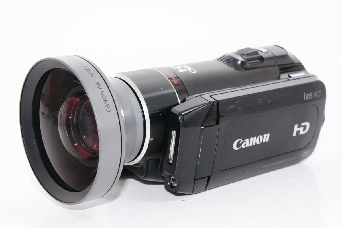 日本最級 【外観並級】Canon HF21 #m6520 iVIS ハイビジョンデジタル