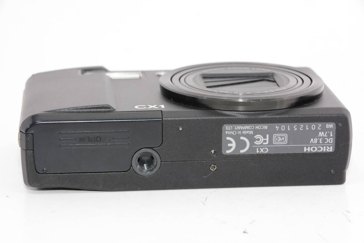 【外観並級】RICOH デジタルカメラ CX1 ブラック CX1BK　#m6527_画像4