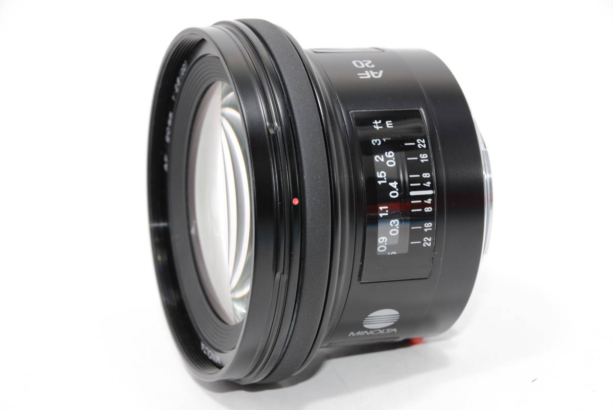 豪華で新しい 【外観特上級】MINOLTA AF (17701010) #s2278 F2.8/箱 20mm ミノルタ 豪華で新しい 【外観特上級】MINOLTA AF (17701010) #s2278 F2.8/箱 20mm ミノルタ