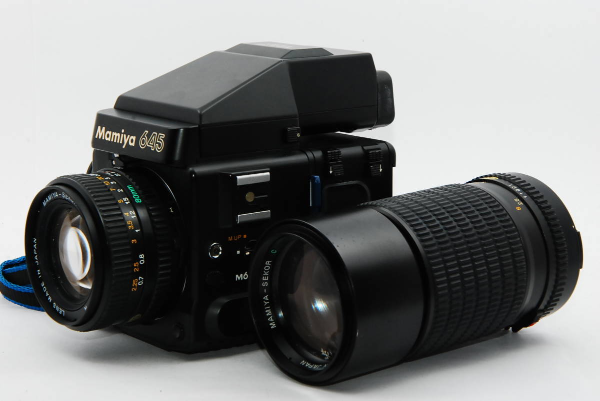 国内在庫】 N 1:2.8 80mm SUPER M645 【外観並級】Mamiya /210mm