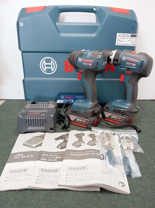 専門店では ボッシュ BOSCH 未使用 コンボキット GDR18V200GSBN GDR