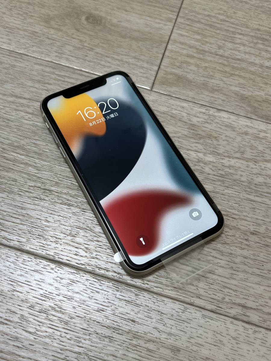 爆速発送 iPhone11 64GB ホワイト SIMフリー バッテリー100% 未使用品