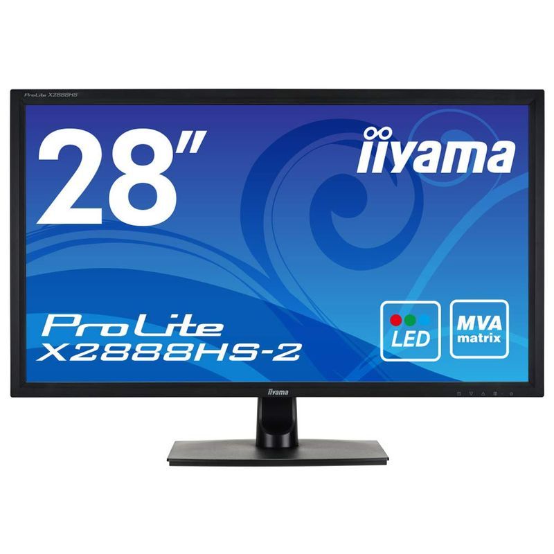 競売 iiyama モニター (28インチ/フルHD/MVA/DisplayPort,HDMI,D-sub,D