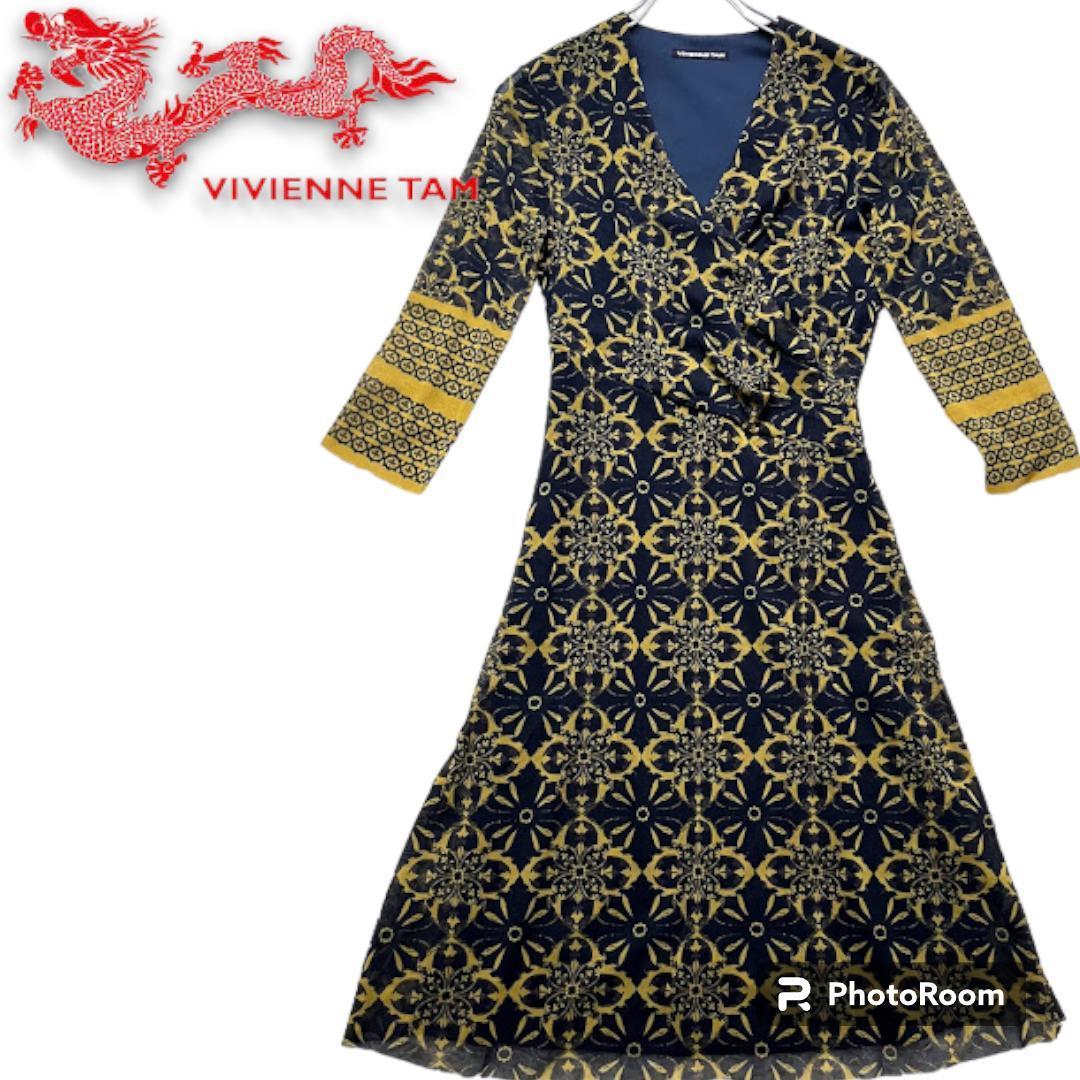 人気商品ランキング VIVIENNE TAM ヴィヴィアンタム ネイビー 長袖