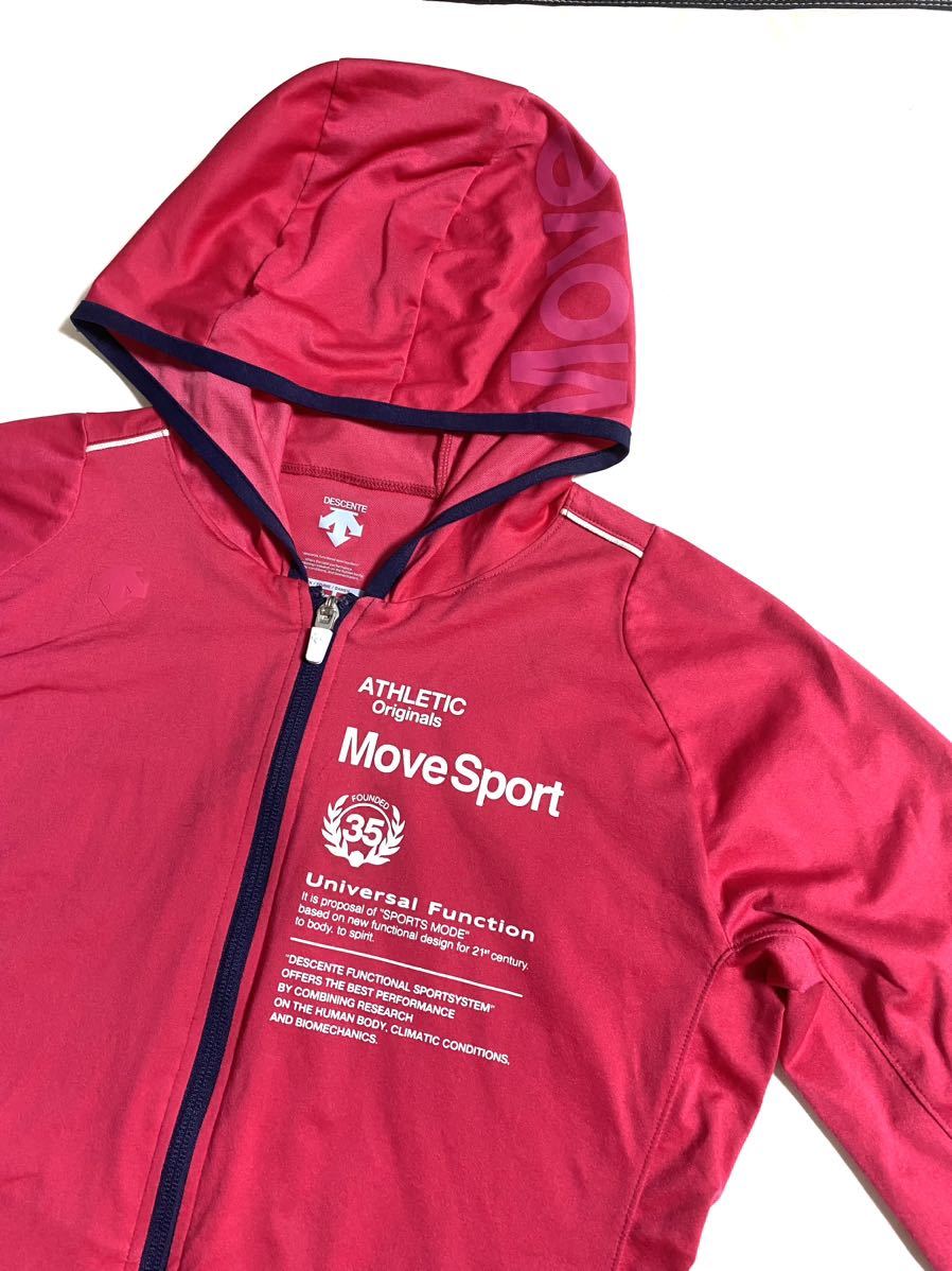 DESCENTE MoveSport デサント ムーブスポーツ☆フーデッド