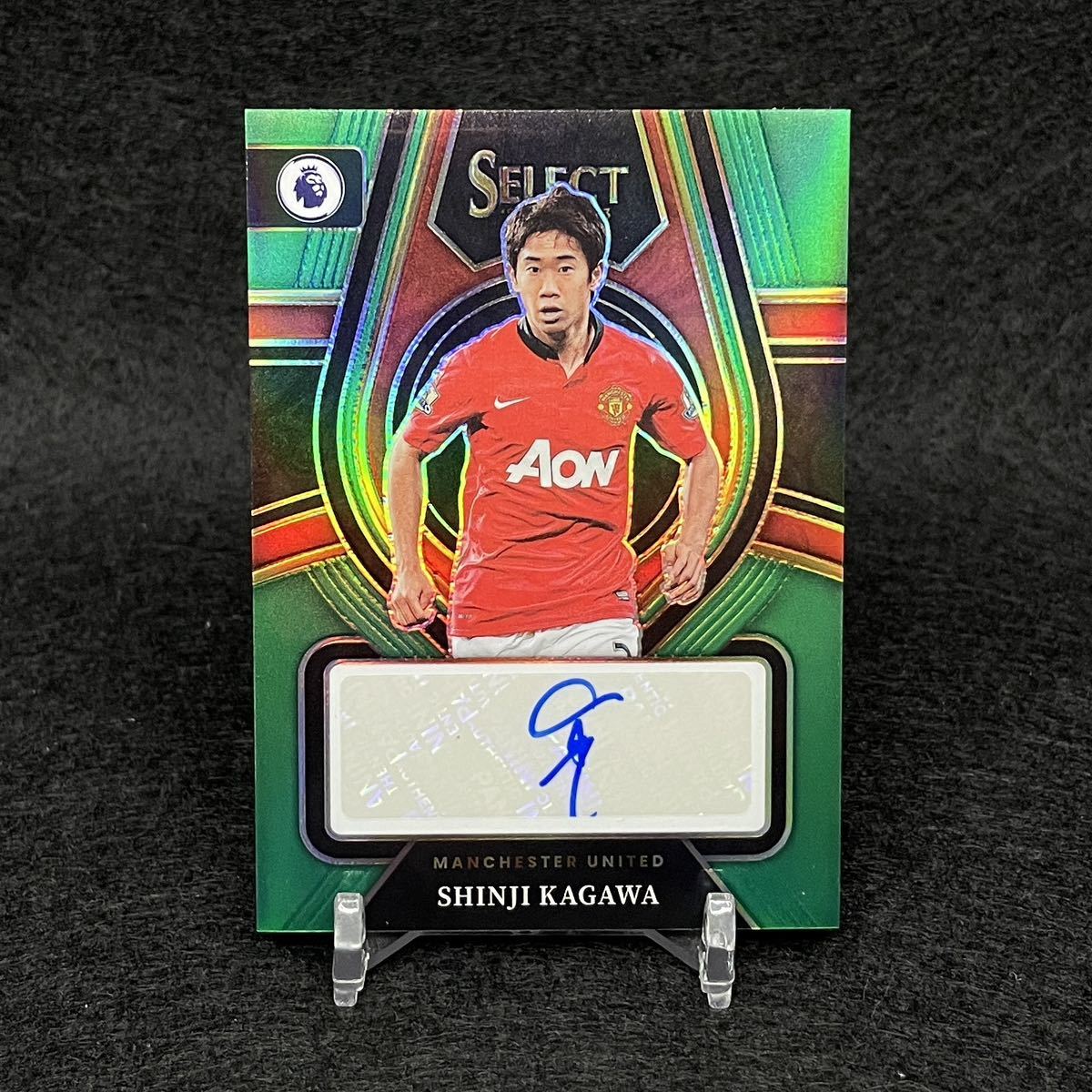 2022-23 Panini Select Soccer EPL 香川真司 Shinji Kagawa 直筆サイン