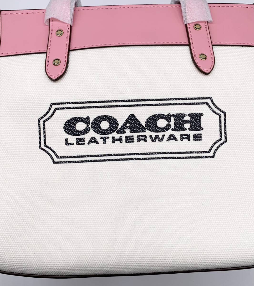 COACH フィールドトートバッグ 2way CH740 フラワーピンク アウトレット品