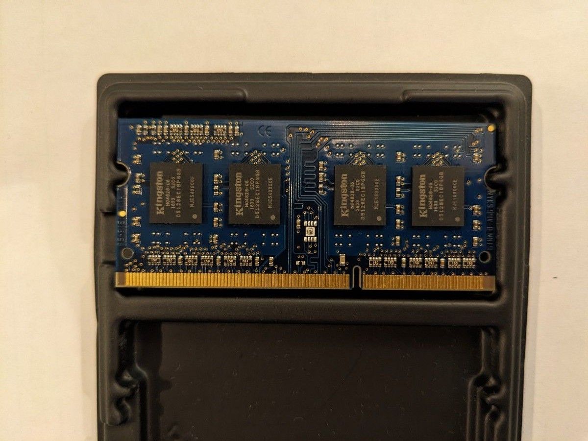 Kingston 低電圧対応メモリ PC3L-12800S 4GB 1枚　中古