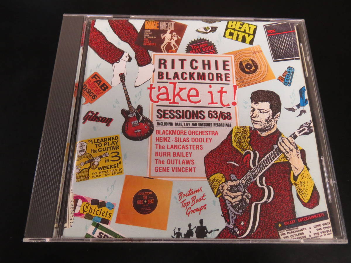 Ritchie Blackmore - Take It! Sessions 63/68 輸入盤ＣＤ（イギリス RPM 120, 1994）_画像1