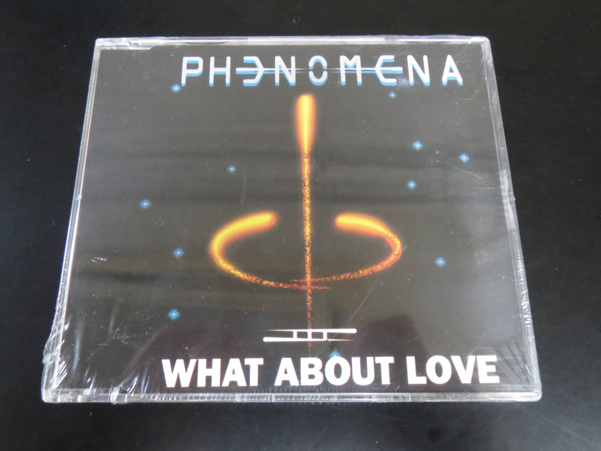 未開封新品！Phenomena - What About Love 輸入盤シングルCD（ドイツ CMS 6506, 1993 [2]）