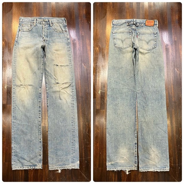 メンズ パンツ Levi's 702 XX リーバイス デニム ジーンズ ヴィンテージ 復刻 レプリカ 赤耳 セルビッジ FE738 / W30 全国一律送料520円_画像1