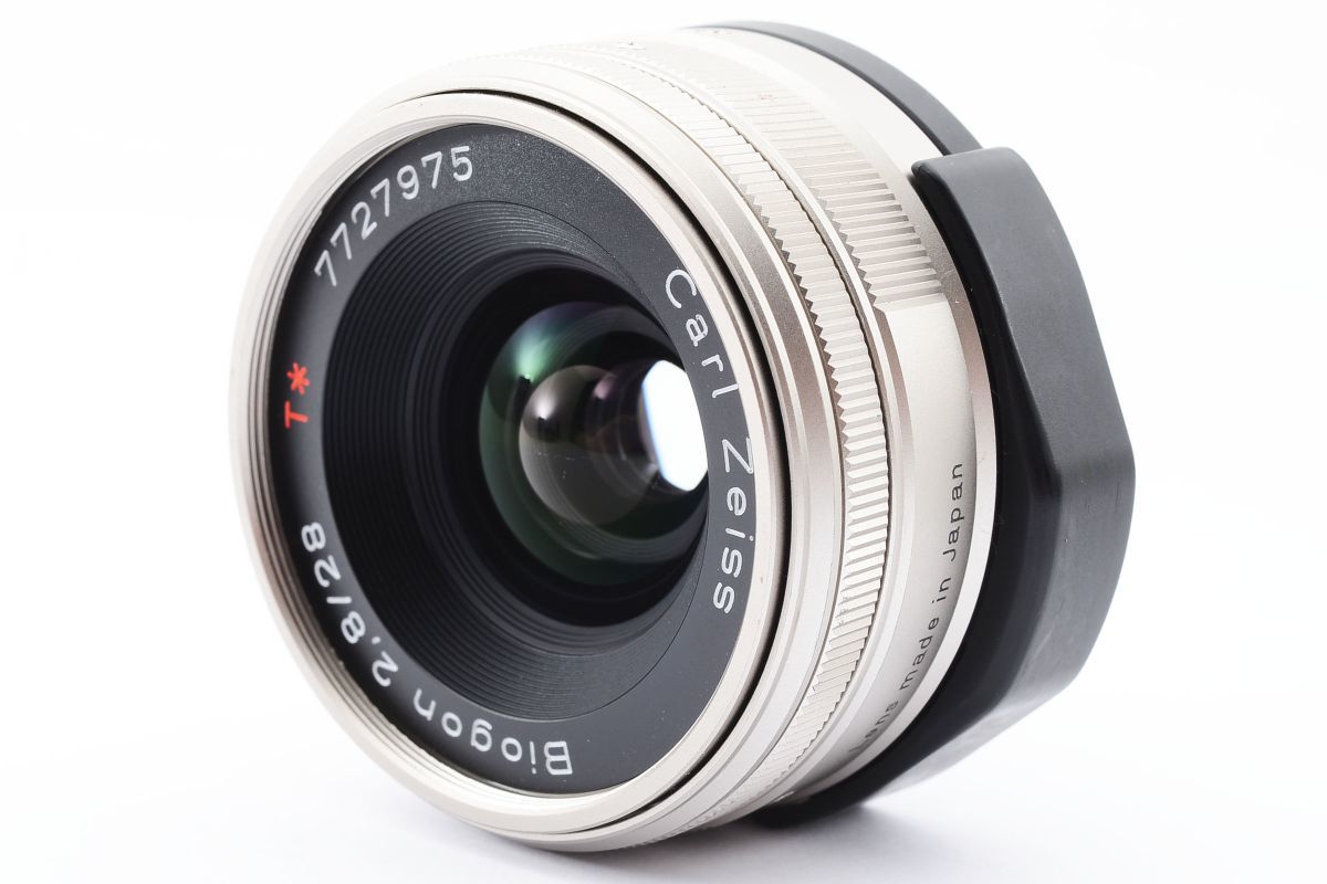 円高還元 フィルムカメラ レンズ F2.8 28mm Biogon コンタックス