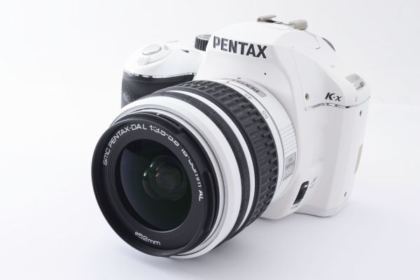 激安店舗 【大人気】 PENTAX ペンタックス K-X レンズキット ホワイト