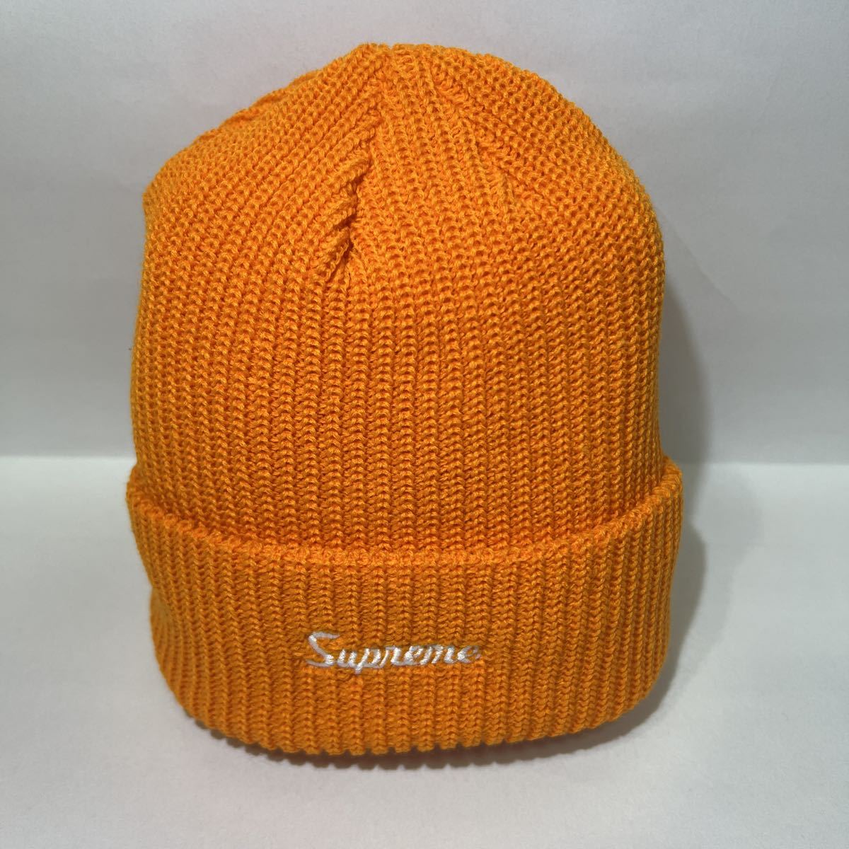 【新品】SUPREME シュプリーム【Loose Gauge Beanie】2021年秋冬 21AW ルーズゲージ ビーニー ニットキャップ オレンジ