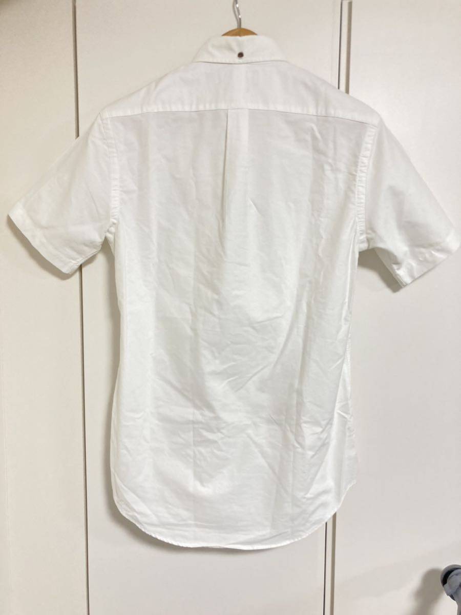 Ralph Lauren（ラルフローレン）のボタンダウン半袖シャツ　Sサイズ　白_画像2