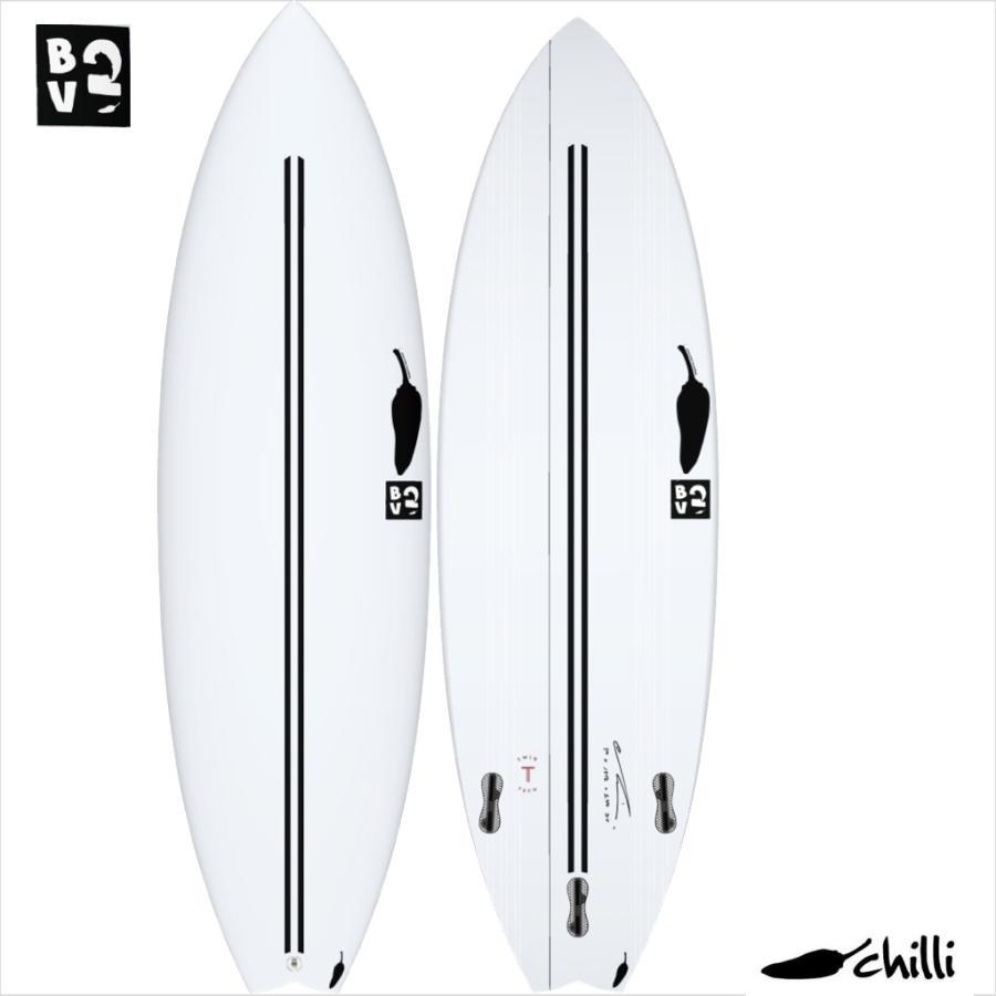 サーフボード ショートボード NEW モデル チリ CHILLI B V 2 TWIN TECH 　軽量ＥＰＳエポキシ5’7″(170.2cm) 28リッター_画像1