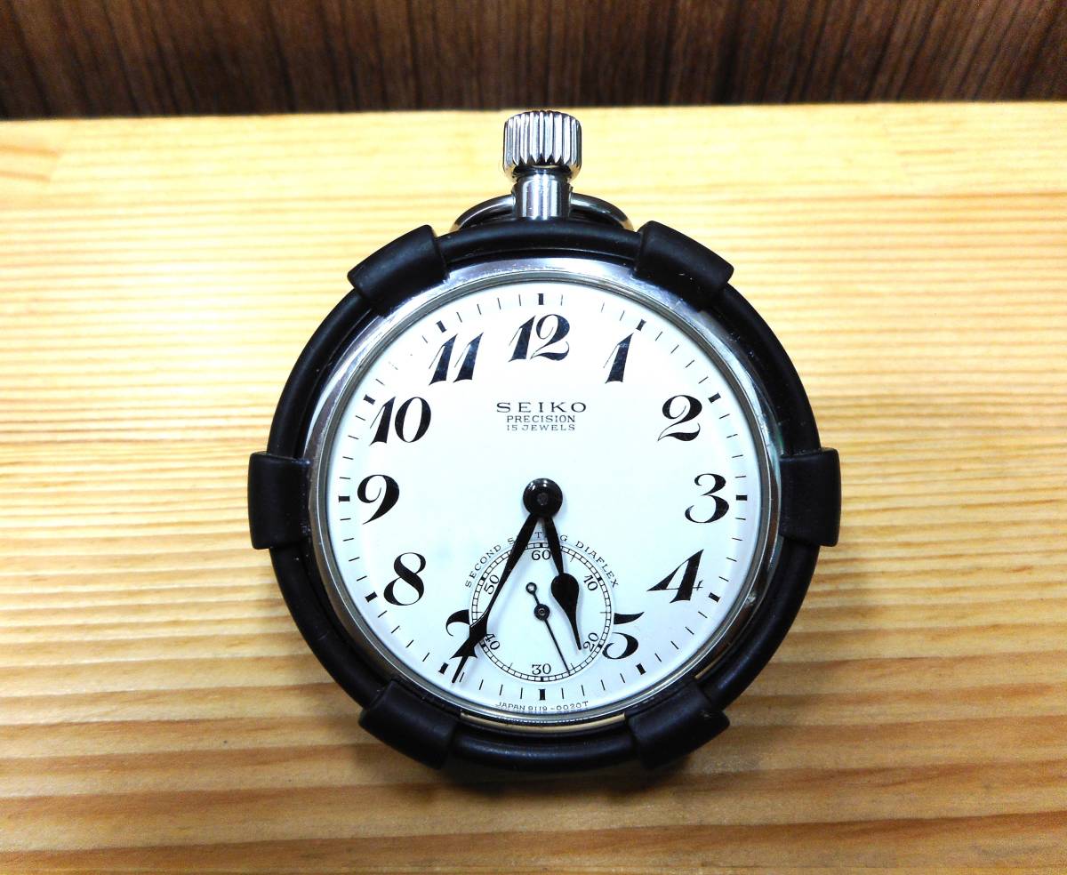 ☆【中古 ヴィンテージ】SEIKO セイコー PRECISION 手巻き 懐中時計