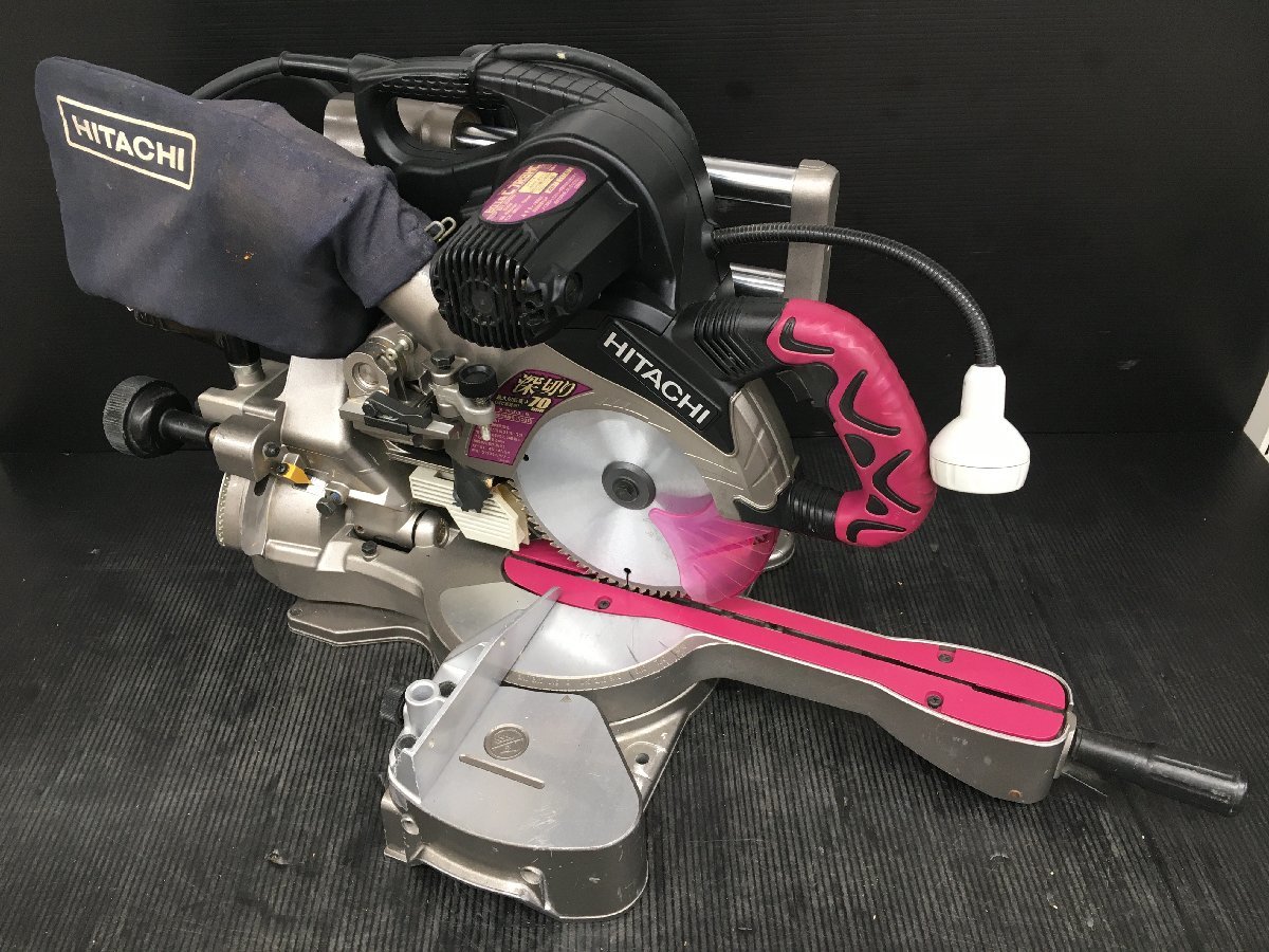 【待望★】 【中古品】★HiKOKI(旧日立工機) 190㎜卓上スライド丸のこ (レーザーマーカ機能 チップソー付) C7RSHC ITCY55E25WKC 丸のこ 【待望★】 【中古品】★HiKOKI(旧日立工機) 190㎜卓上スライド丸のこ (レーザーマーカ機能 チップソー付) C7RSHC ITCY55E25WKC 丸のこ